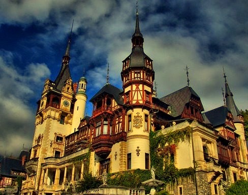 by SICOdent on Flickr.The Peles Castle - is a Neo-Renaissance castle in the Carpathian Mountains, near Sinaia, in Prahova County, Romania.