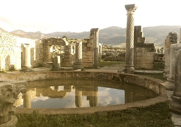 by isawnyu on Flickr.Volubilis, a Unesco World Heritage Site in Morocco, features the best preserved Roman ruins in this part of northern Africa.