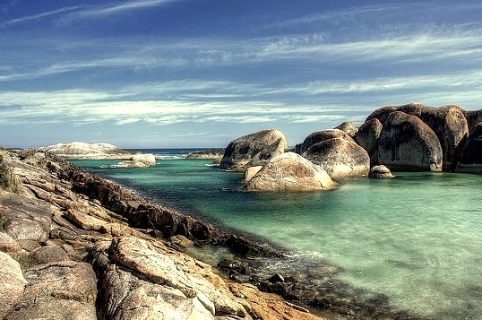 Elephant rocks in William Bay NP, Western Australia