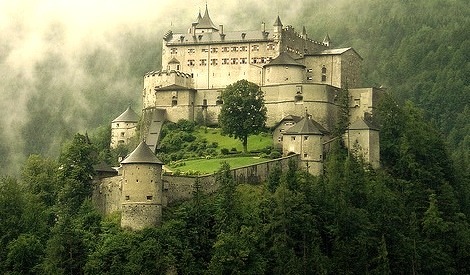 Ancient Castle, Salzburg, Austria