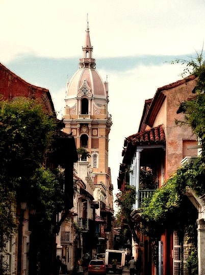 The old city of Cartagena, Colombia