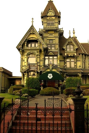 The Carson Mansion, considered the most grand Victorian home in USA located in Eureka, California