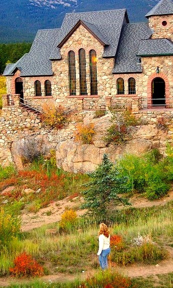The Chapel on the Rock in St. Malo, Colorado, USA