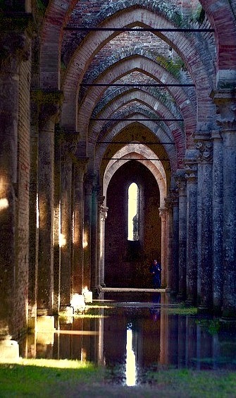 After the rain, Abbey of San Galgano / Italy
